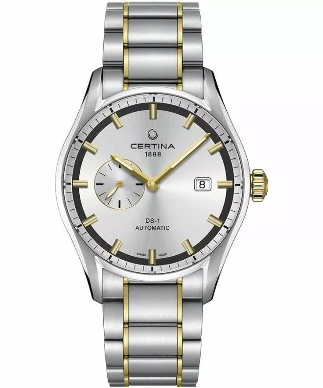Zegarek męski Certina DS-1 Small Second Automatic C006.428.22.031.00 (C0064282203100)