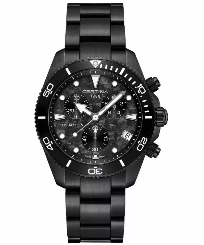 Zegarek męski Certina DS Action Chronograph C048.417.33.201.00 (C0484173320100)