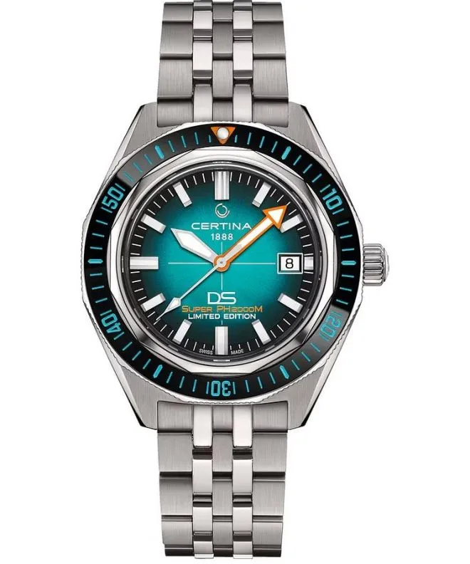 Zegarek Certina DS Heritage PH 2000M Automatic Titanium SET C050.607.44.041.10 (C0506074404110)