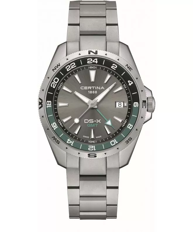 Zegarek Certina DS-X GMT C047.452.11.081.00 (C0474521108100)