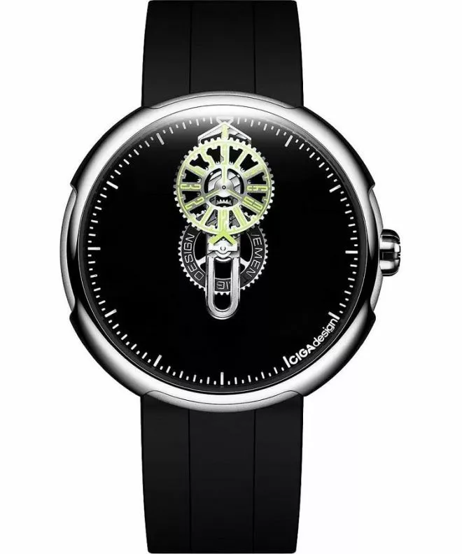 Zegarek męski Ciga Design Time Cipher Automatic Skeleton T021-SISI-6B