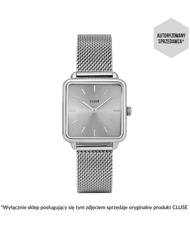 Zegarek damski Cluse La Tétragone Mesh CW0101207007