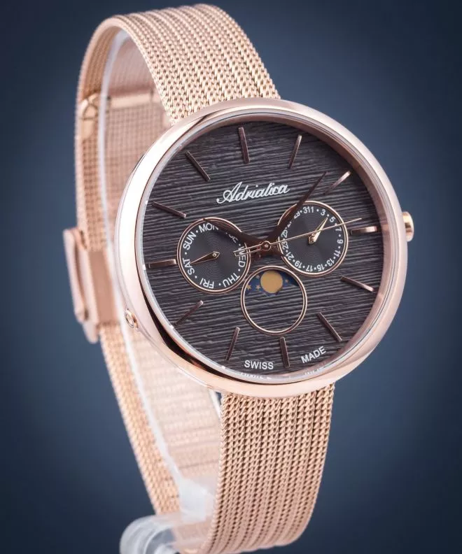 Zegarek damski Adriatica Moonphase A3732.9116QF