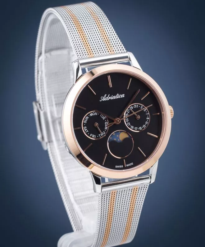 Zegarek damski Adriatica Moonphase A3174.R114QF