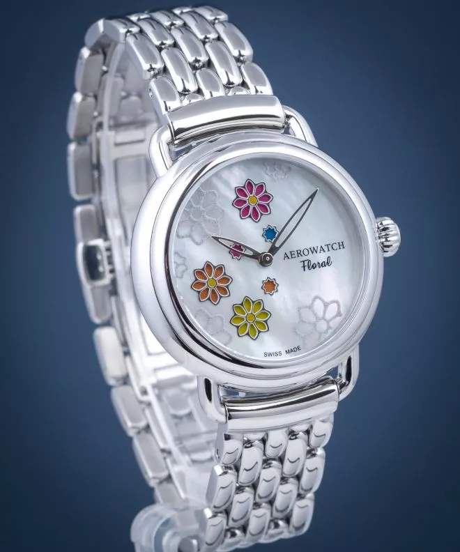 Zegarek damski Aerowatch Floral 44960-AA15-M