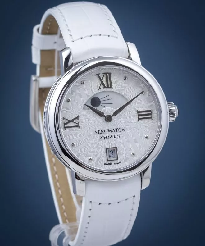 Zegarek damski Aerowatch Renaissance Night & Day 44938-AA14