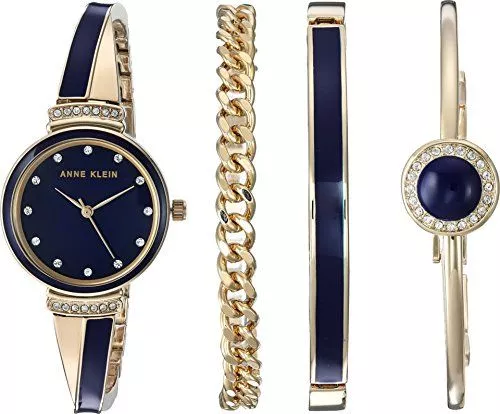Zegarek damski Anne Klein Diamond Accented AK-2216NVST