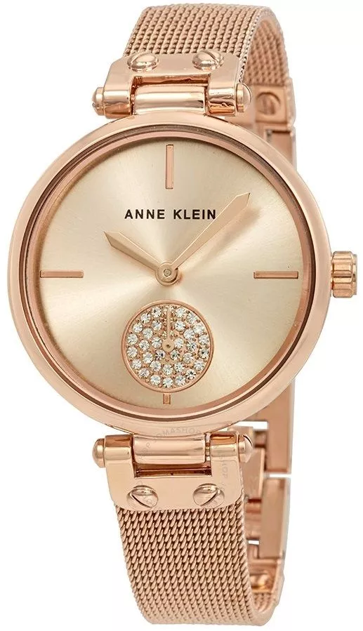 Zegarek damski Anne Klein Rose Gold-Tone AK-3000RGRG