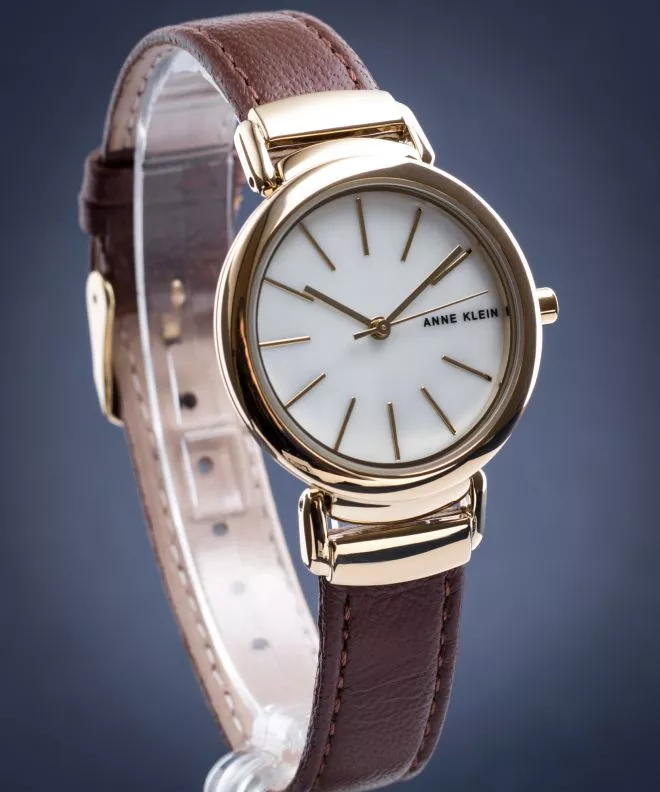 Zegarek damski Anne Klein Gold-Tone AK-2752MPBN