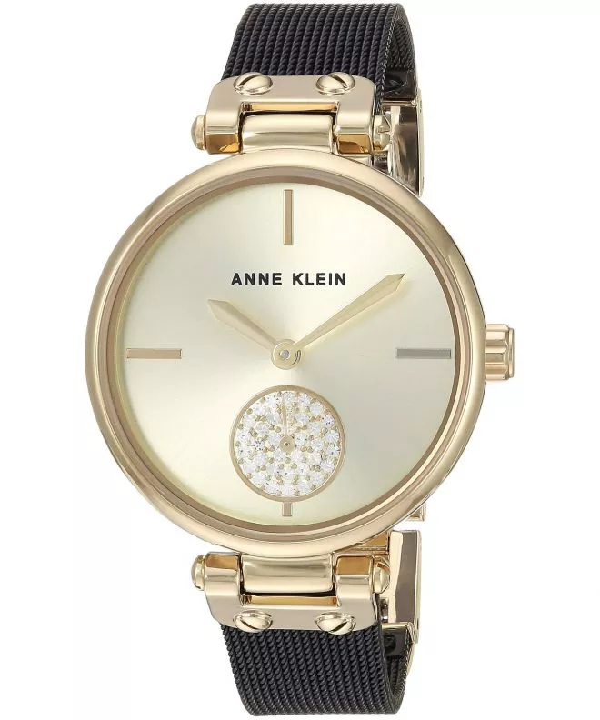 Zegarek damski Anne Klein Swarovski Crystal Accented AK/3001CHBK