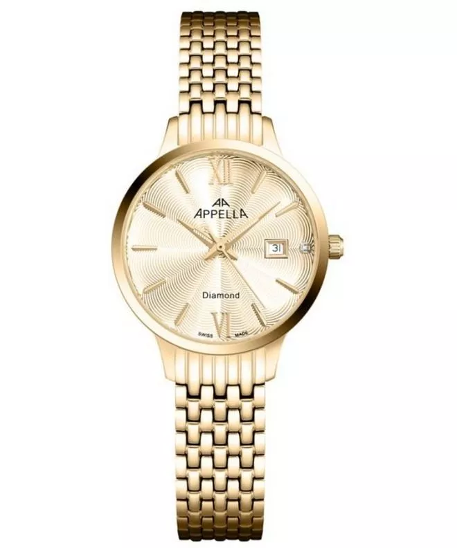 Zegarek damski Appella Classic Diamond L50012.1161DQ