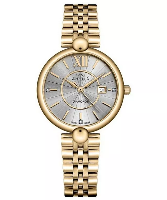Zegarek damski Appella Classic Diamonds L50011.1167DQ
