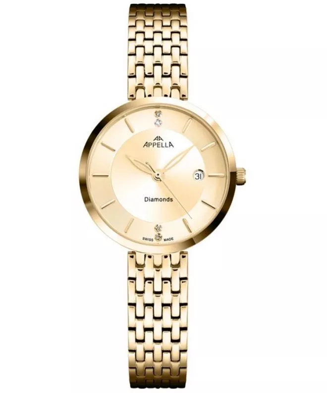 Zegarek damski Appella Classic Diamonds L50013.1191DQ