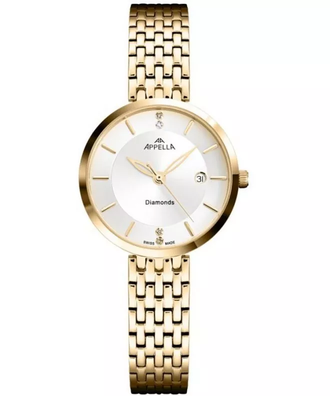Zegarek damski Appella Classic Diamonds L50013.1193DQ