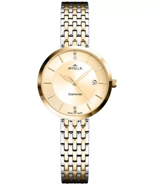 Zegarek damski Appella Classic Diamonds L50013.2191DQ