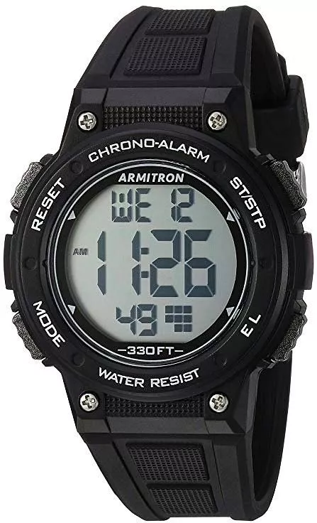 Zegarek damski Armitron Sport Chronograph 45-7086BLK