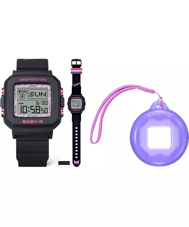 Zegarek damski Casio BABY-G Urban Kuromi BGD-10KKM-1ER
