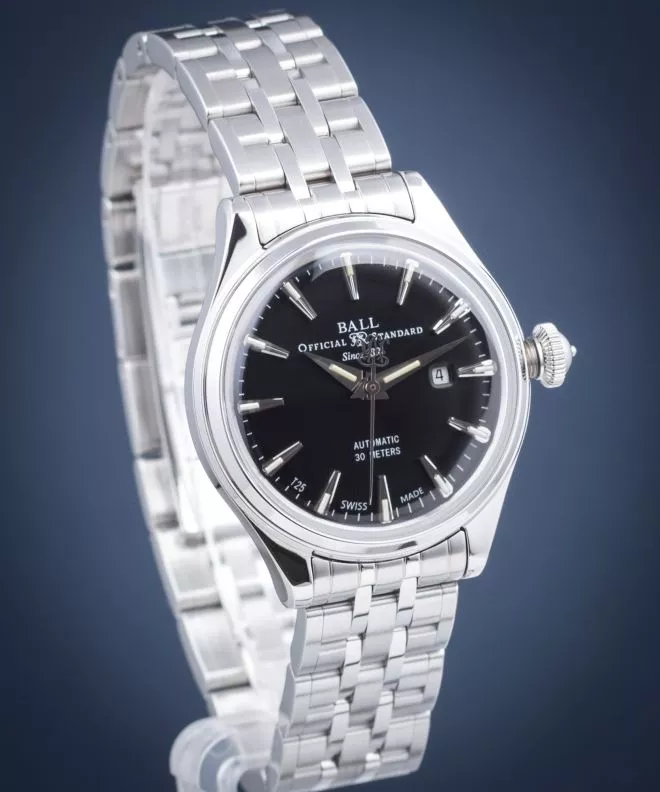 Zegarek damski Ball Trainmaster Eternity Ladies Automatic 					 NL2080D-SJ-BK