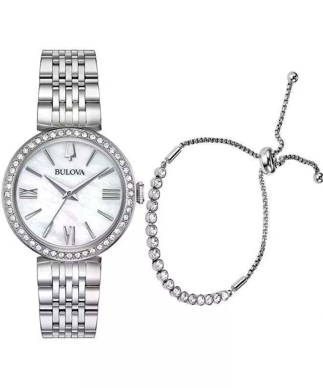 Zegarek damski Bulova Crystal Gift Set 96X153