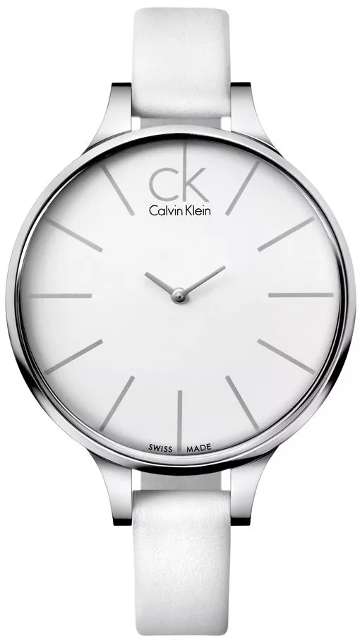 Zegarek damski Calvin Klein Glow White K2B23101