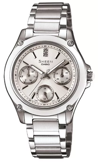 Zegarek damski Casio Sheen Ceramic Sapphire SHE-3502D-7AER