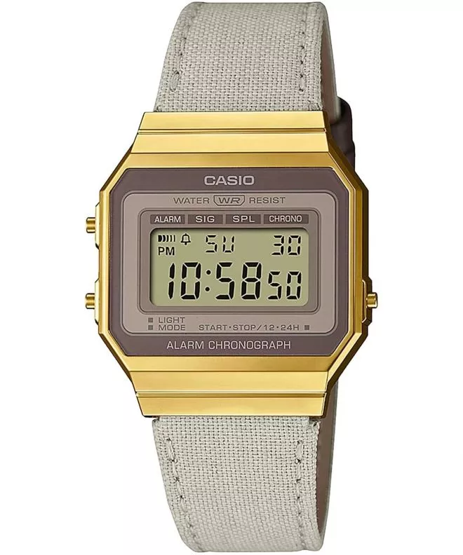 Zegarek damski Casio VINTAGE Maxi Slim A700WEGL-7AEF