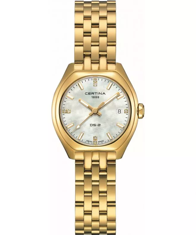 Zegarek damski Certina DS-2 Lady Diamonds C049.210.33.116.00 (C0492103311600)