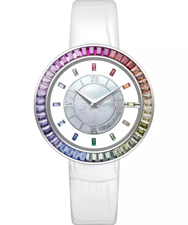 Zegarek damski Ciga Design D Series SPARKLE D022-SIRB-1WH