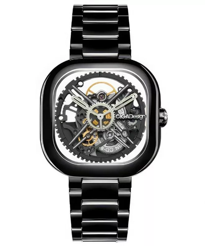 Zegarek damski Ciga Design Eastern Jade Skeleton Automatic C012-BB01-W7B (C012-BB01-7B)