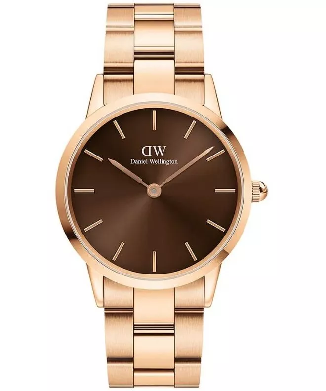 Zegarek damski Daniel Wellington Iconic Link Amber 36 DW00100461
