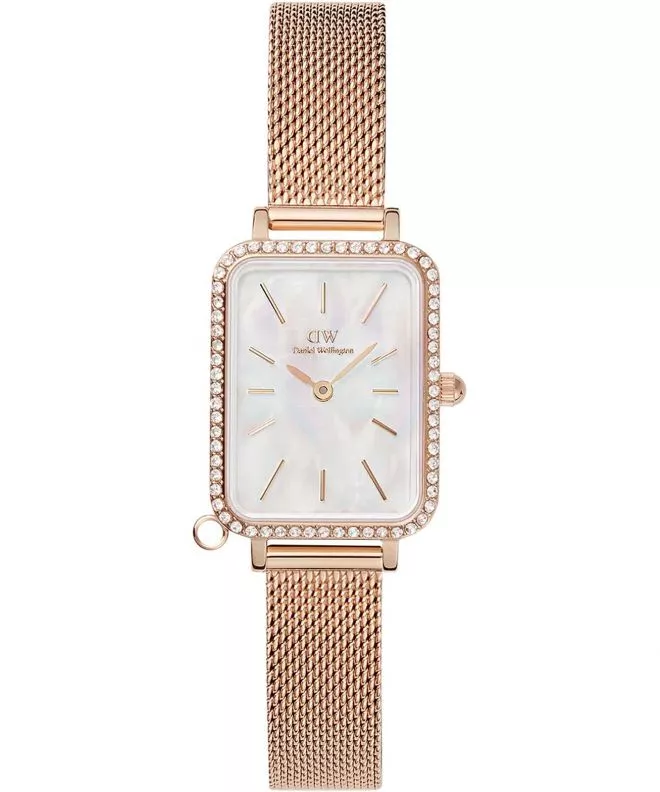 Zegarek damski Daniel Wellington Quadro Charm Bezel 20 DW00100748