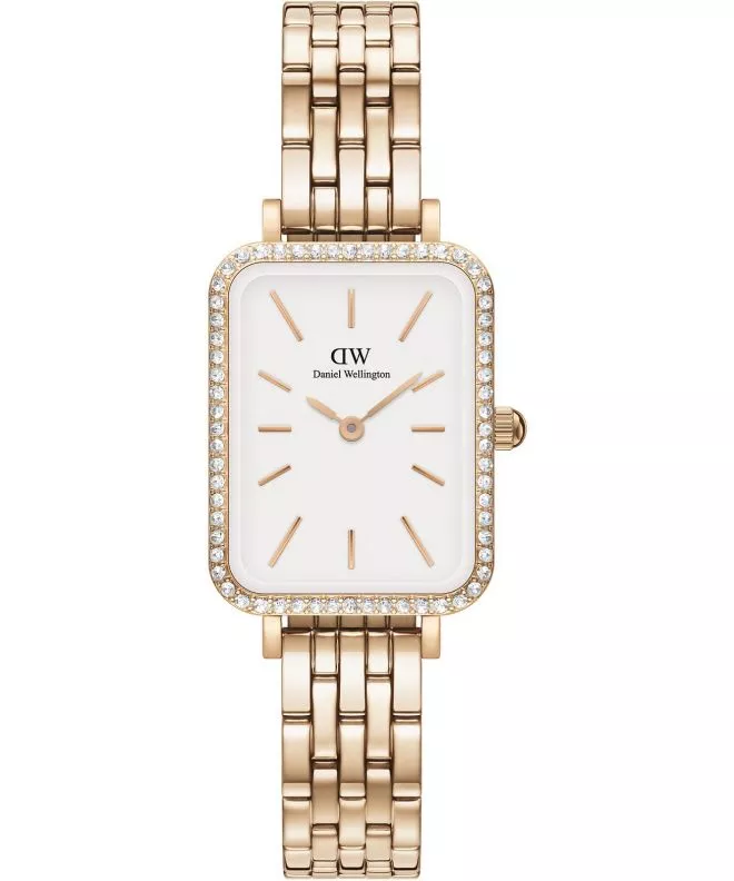 Zegarek damski Daniel Wellington Quadro Lumine Bezel 5-Link Melrose 40 DW00100672