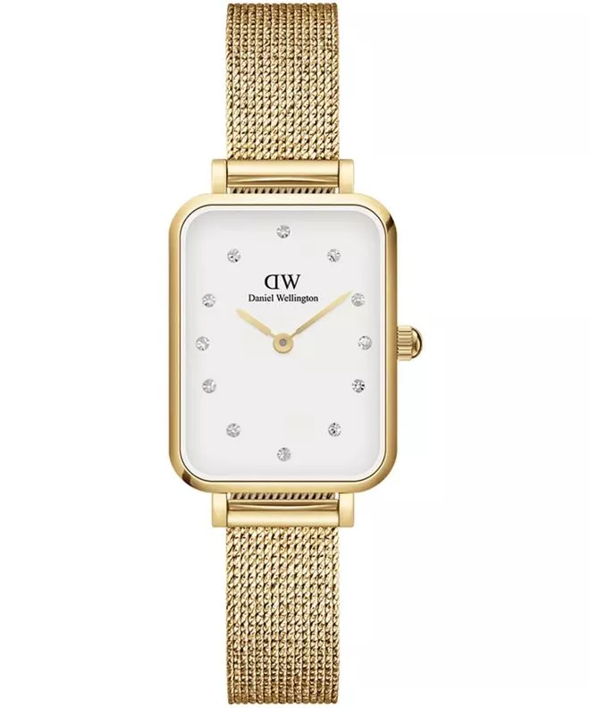 Zegarek damski Daniel Wellington Quadro Lumine Pressed Evergold 20 DW00100599