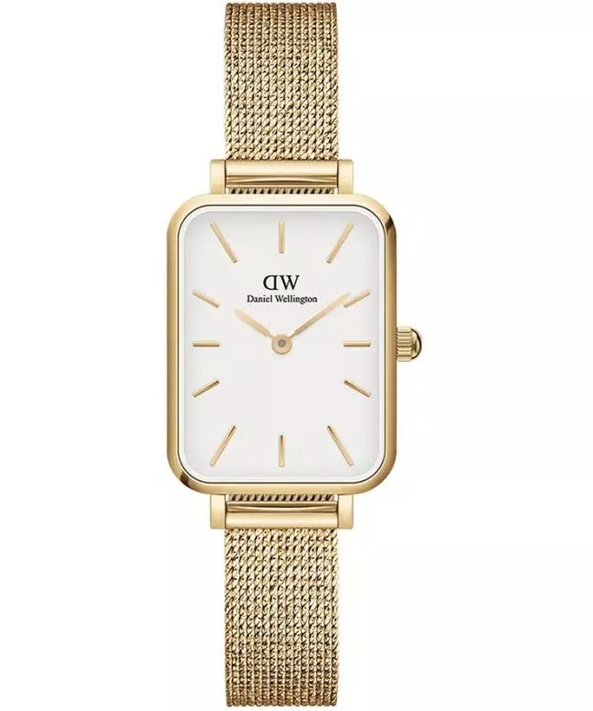 Zegarek damski Daniel Wellington Quadro Pressed Evergold 20 DW00100556