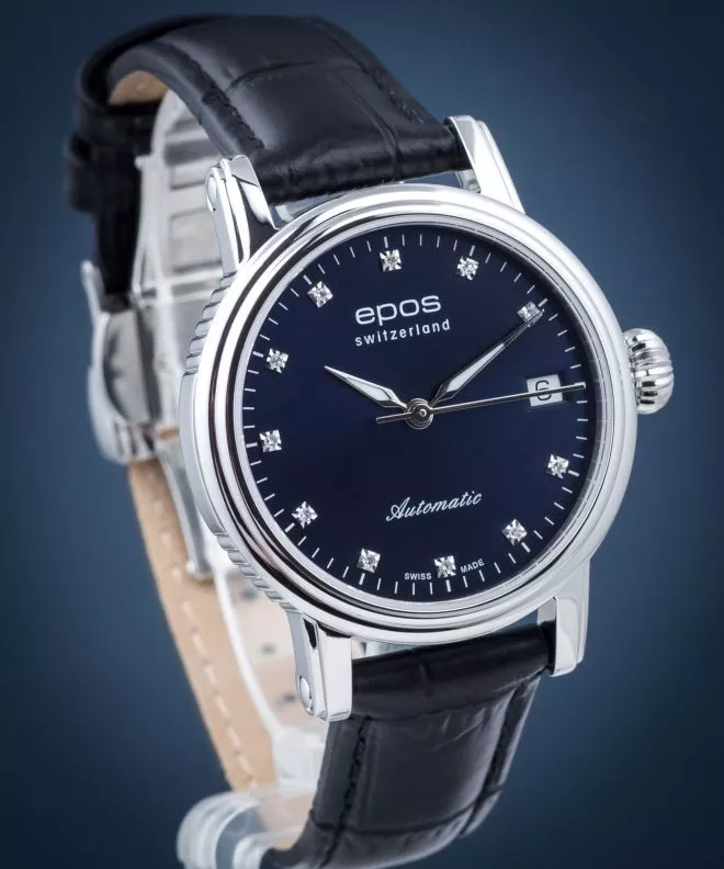 Zegarek damski Epos Ladies Diamonds Automatic 4390.152.20.86.15