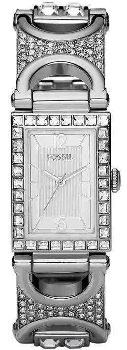 Zegarek damski Fossil Silver Glitz ES2629