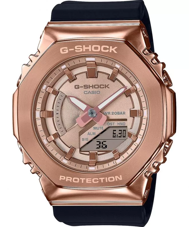 Zegarek damski Casio G-SHOCK Original Metal Covered GM-S2100PG-1A4ER