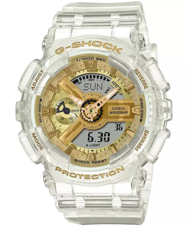 Zegarek damski Casio G-SHOCK Original S-Series Skeleton Gold GMA-S110SG-7AER