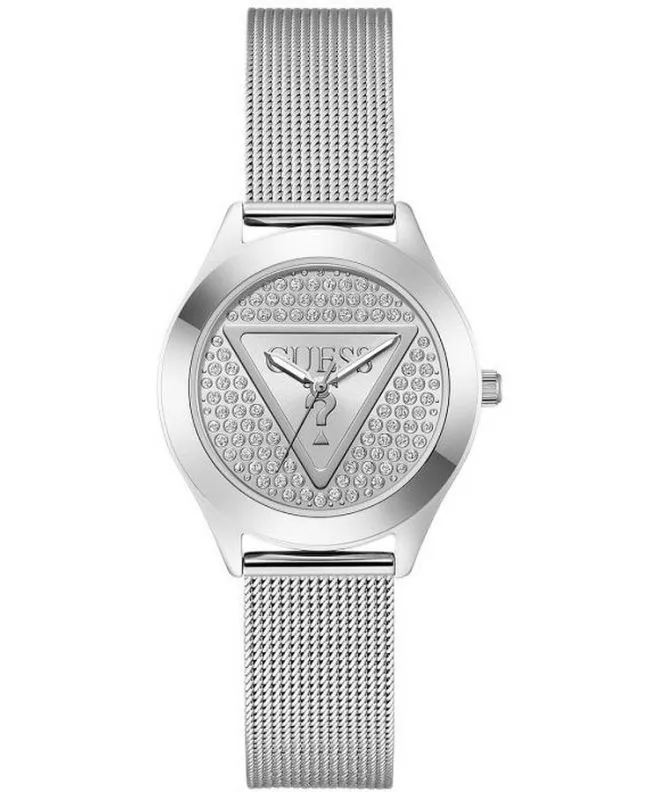 Zegarek damski Guess Glitz Plaque GW0835L1