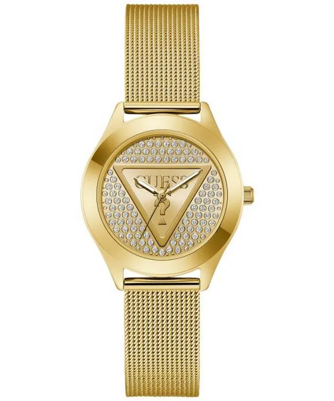 Zegarek damski Guess Glitz Plaque GW0835L2