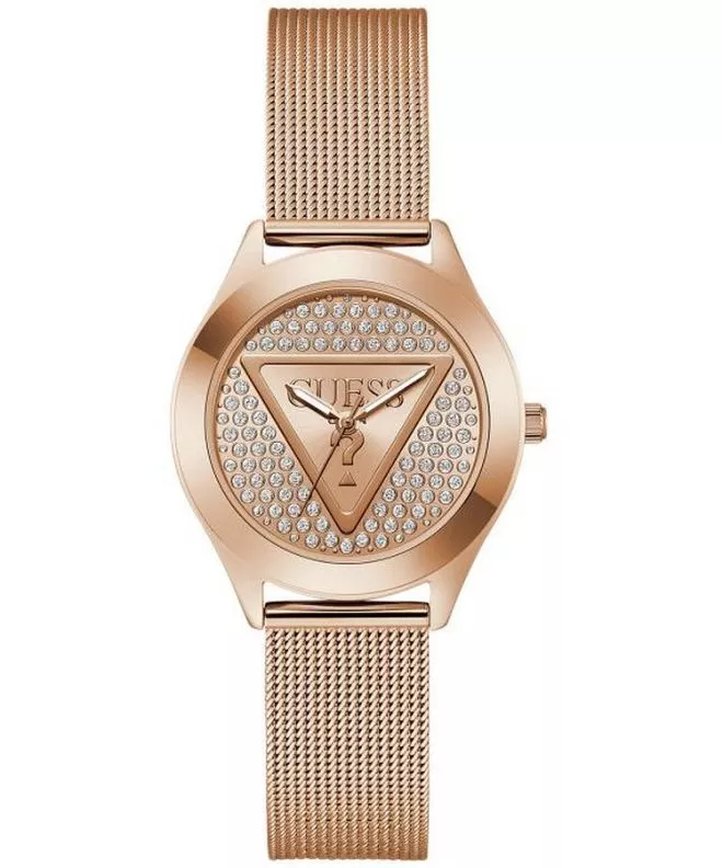 Zegarek damski Guess Glitz Plaque GW0835L3