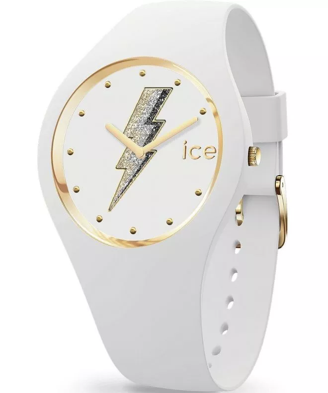 Zegarek damski Ice Watch Ice Glam Rock Electric White 019857