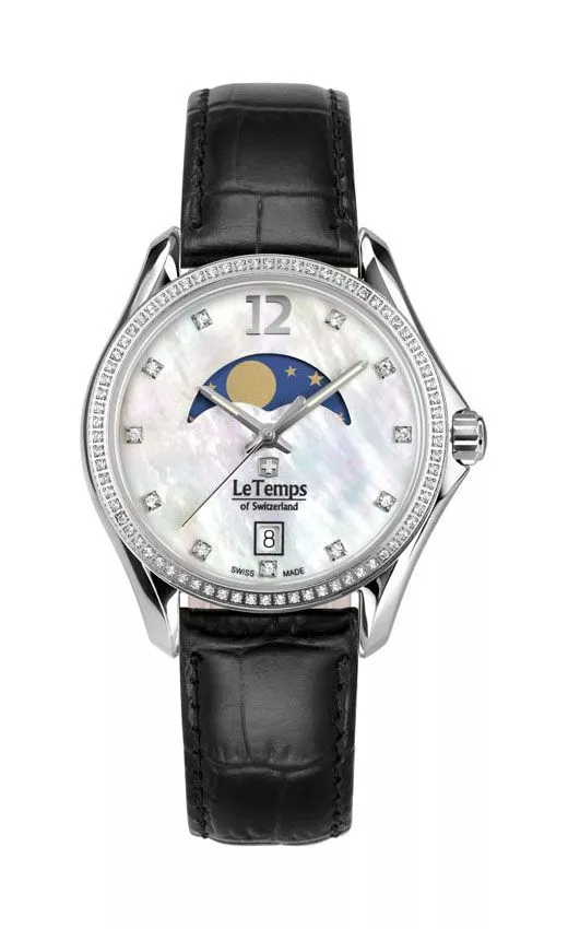 Zegarek damski Le Temps Sport Elegance Moon Phase LT1030.16BL01
