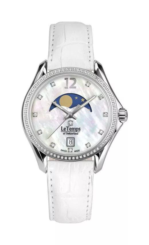 Zegarek damski Le Temps Sport Elegance Moon Phase LT1030.16BL04