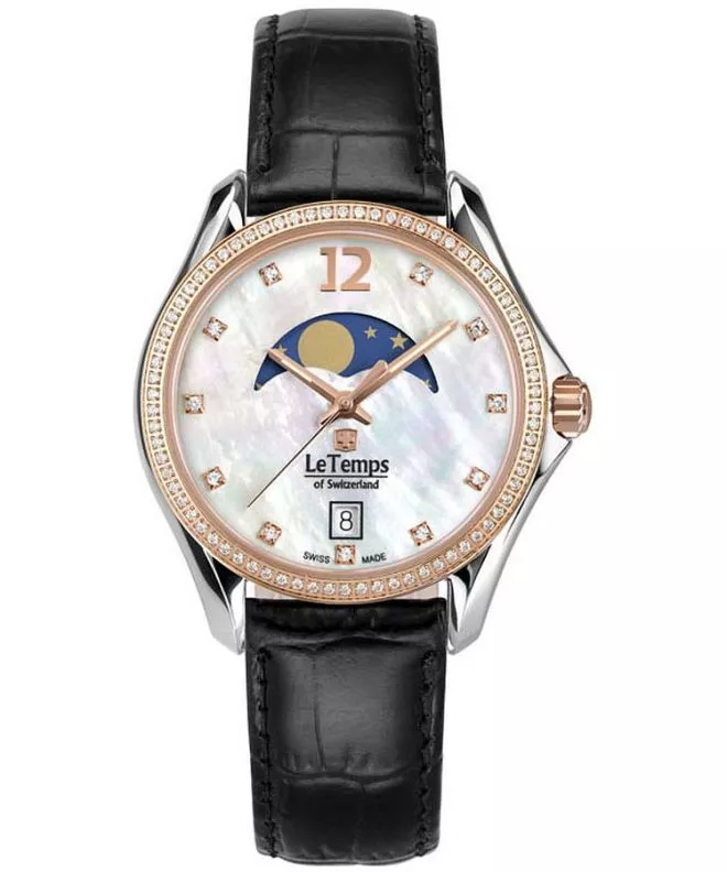 Zegarek damski Le Temps Sport Elegance Moon Phase LT1030.46BL51