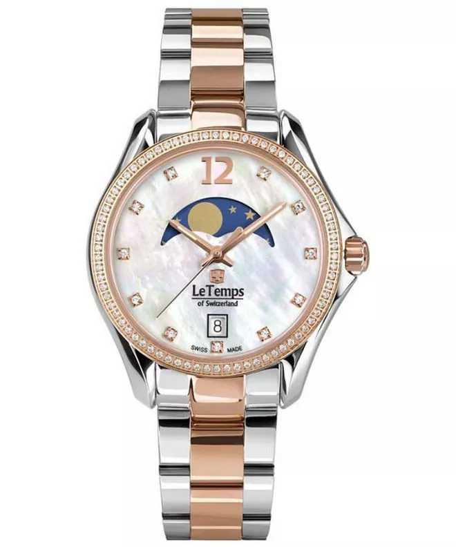 Zegarek damski Le Temps Sport Elegance Moon Phase LT1030.46BT02