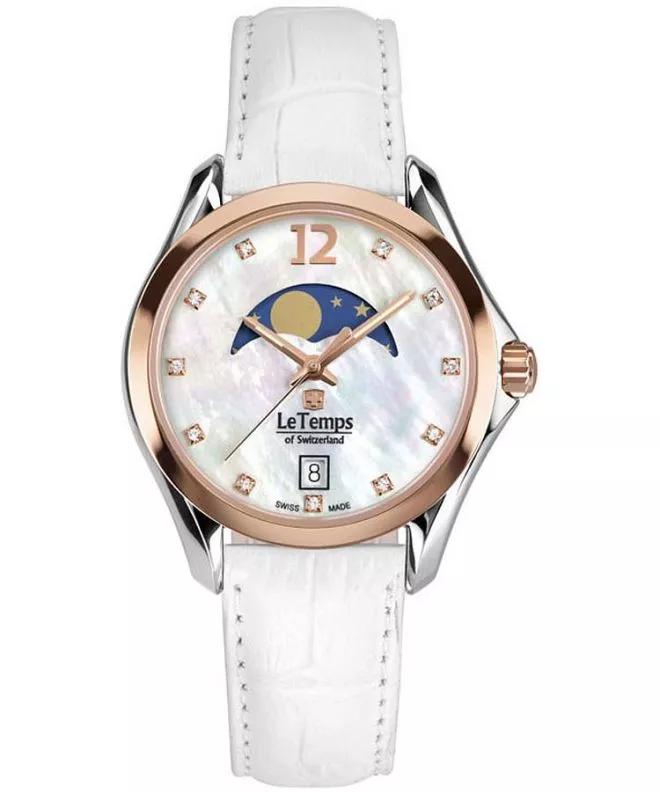 Zegarek damski Le Temps Sport Elegance Moon Phase LT1030.49BL54