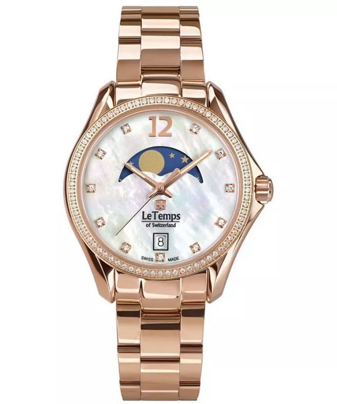 Zegarek damski Le Temps Sport Elegance Moon Phase LT1030.56BD02