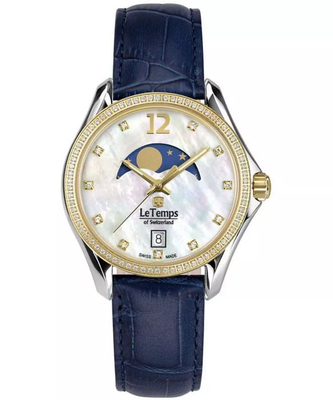 Zegarek damski Le Temps Sport Elegance Moon Phase LT1030.66BL63
