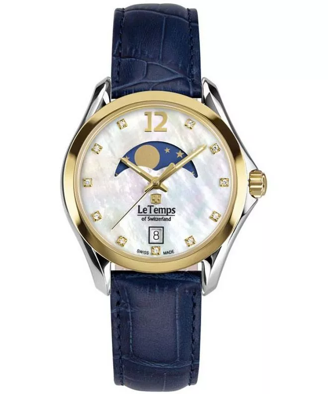Zegarek damski Le Temps Sport Elegance Moon Phase LT1030.69BL63